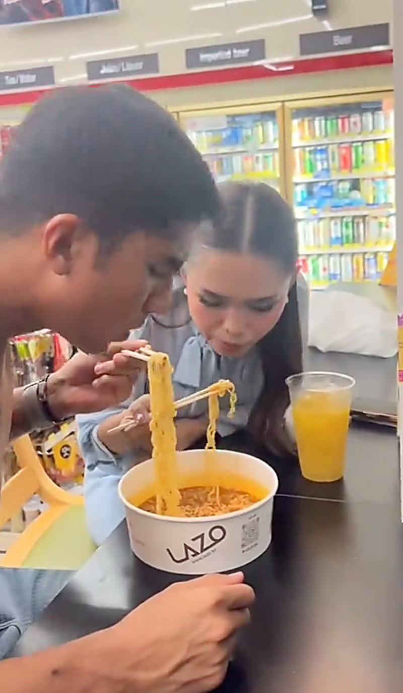 Bella Astillah kongsi maggi